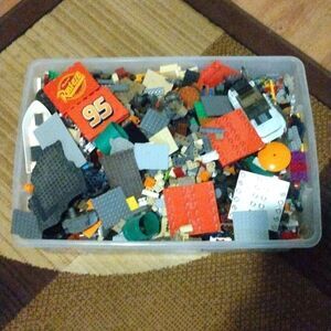 Legos Galore Mixed Sizes and Shapes